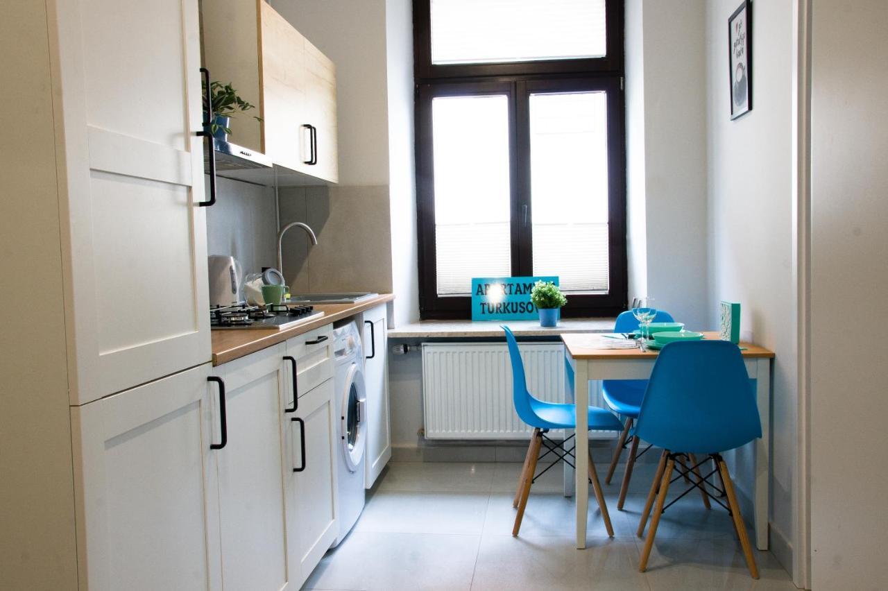 Apartament Turkusowy Swietoduska 12 Lublin Buitenkant foto
