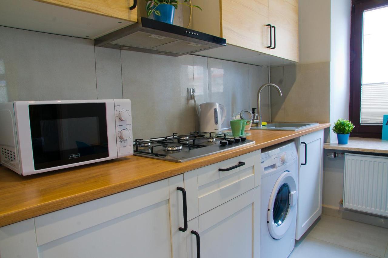 Apartament Turkusowy Swietoduska 12 Lublin Buitenkant foto