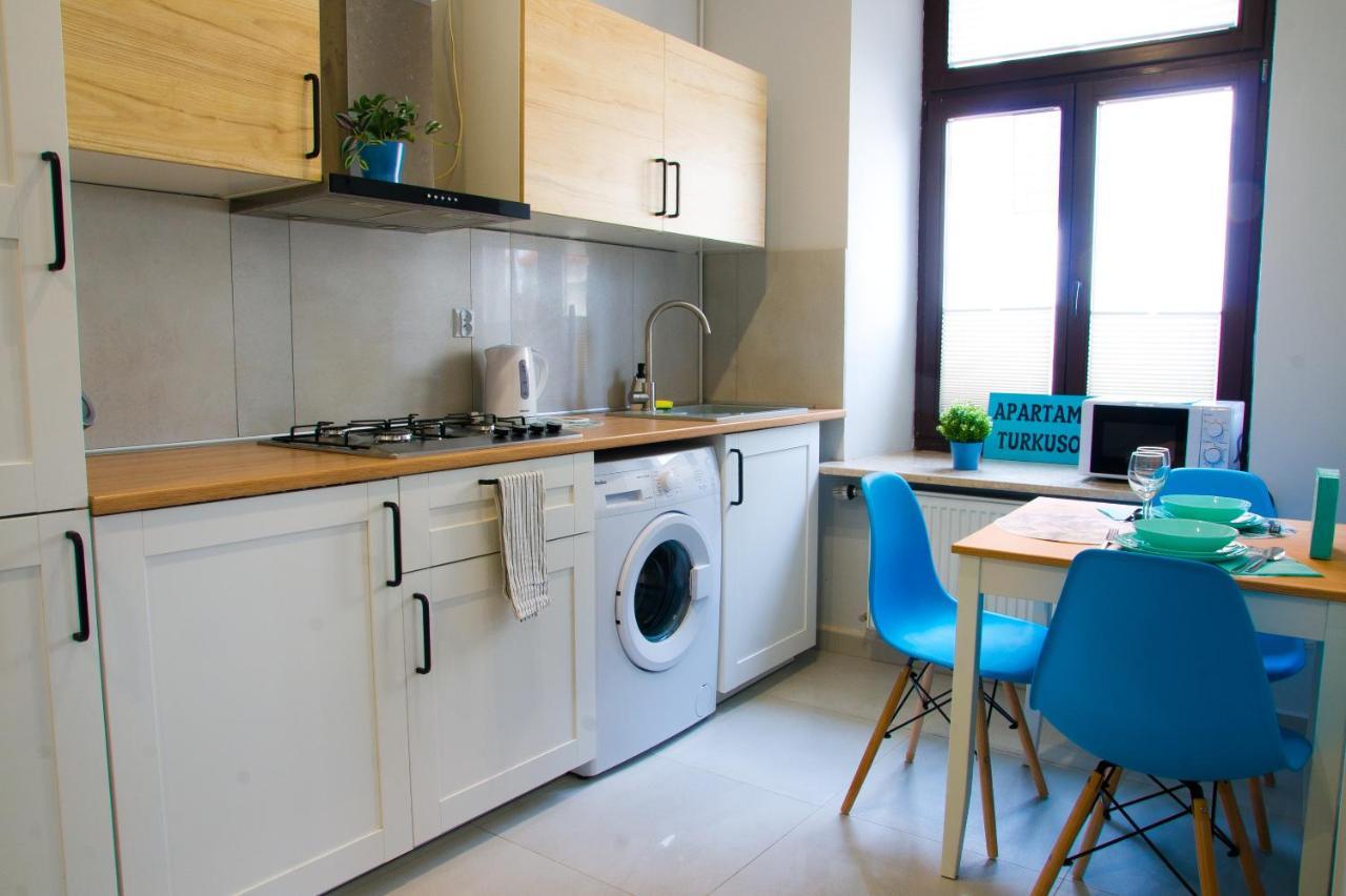 Apartament Turkusowy Swietoduska 12 Lublin Buitenkant foto